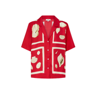 Graphic Shell Camp Shirt