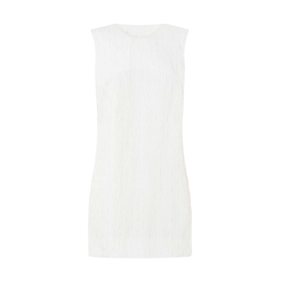 Tassel Lace Shift Dress