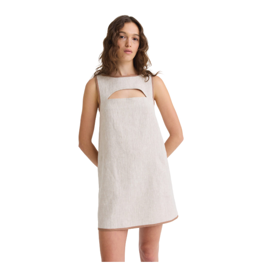 Bound Cutout Mini Dress