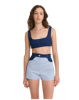 High-Waist Combo Hot Short