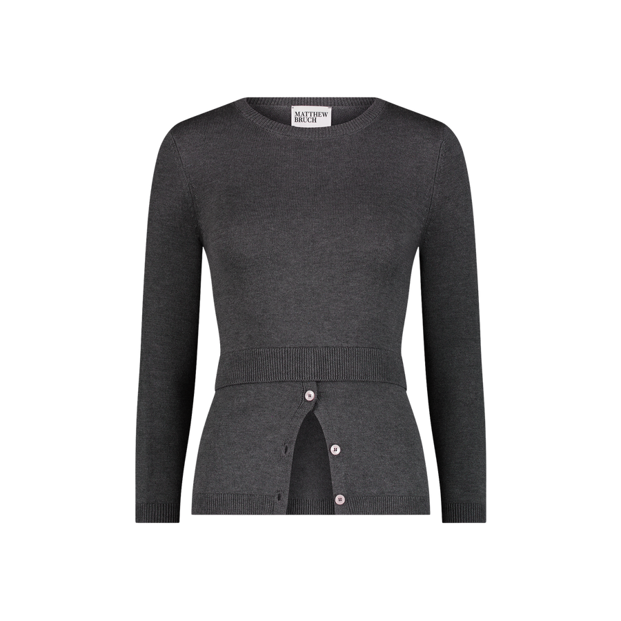 Layered Long Sleeve Sweater