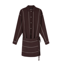 Orta Wrap Mini Dress