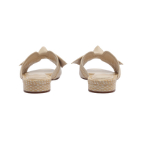 Maxi Clarita Radded Raffia Flat