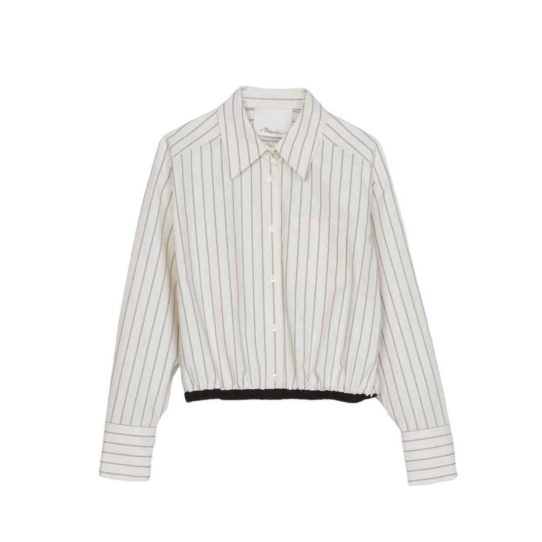 Cropped Bungee Waist Shirt