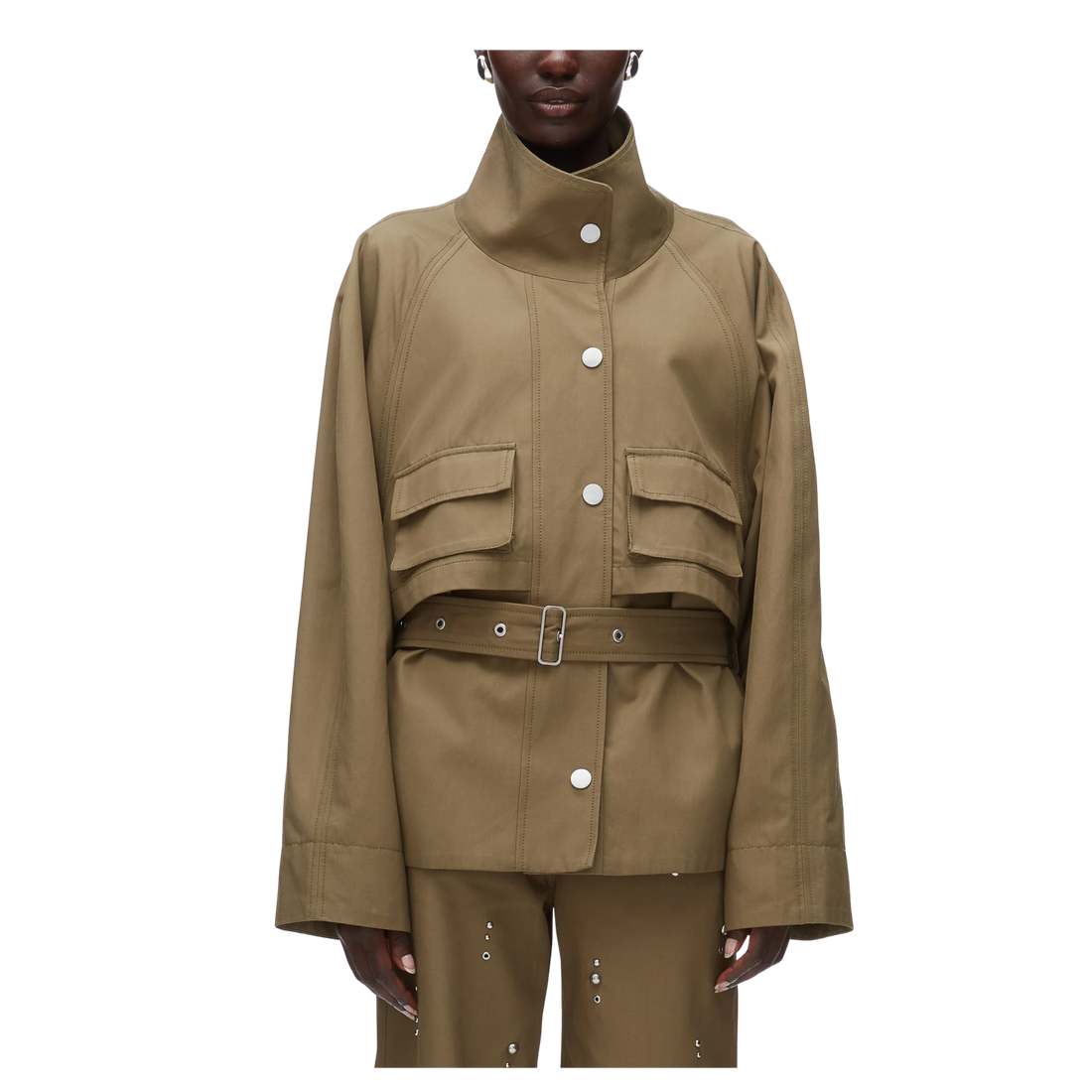 Belted Utility Coat