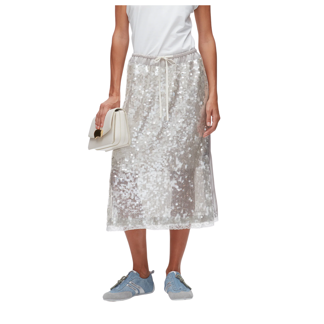 Sequin Pull On Skirt