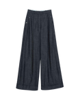 Denim Double Pleat Pant