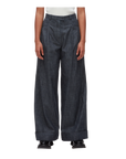 Denim Double Pleat Pant