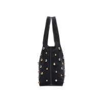 Denim Embellished Market Tote