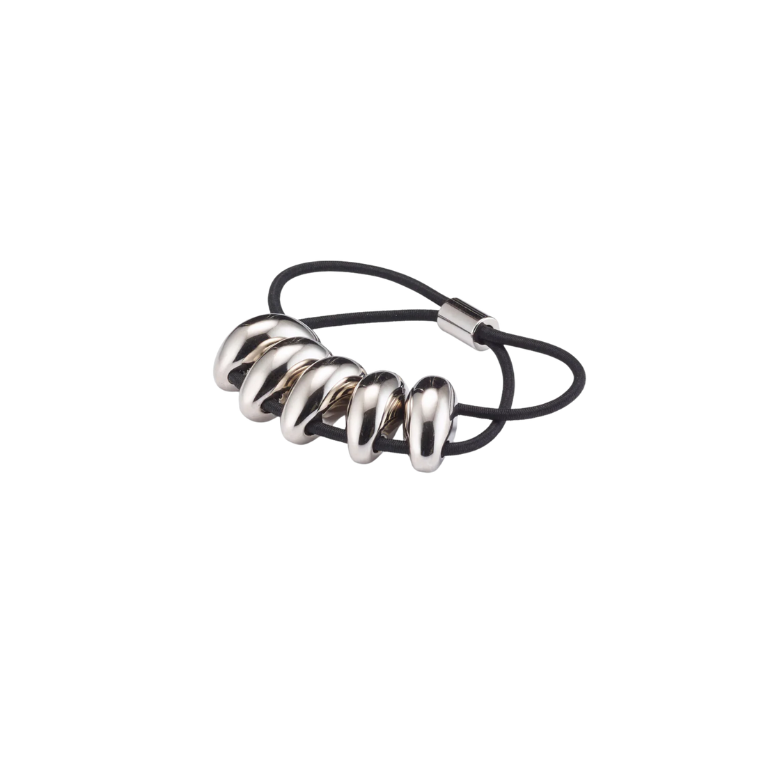 Glossy Dome Beaded Elastic