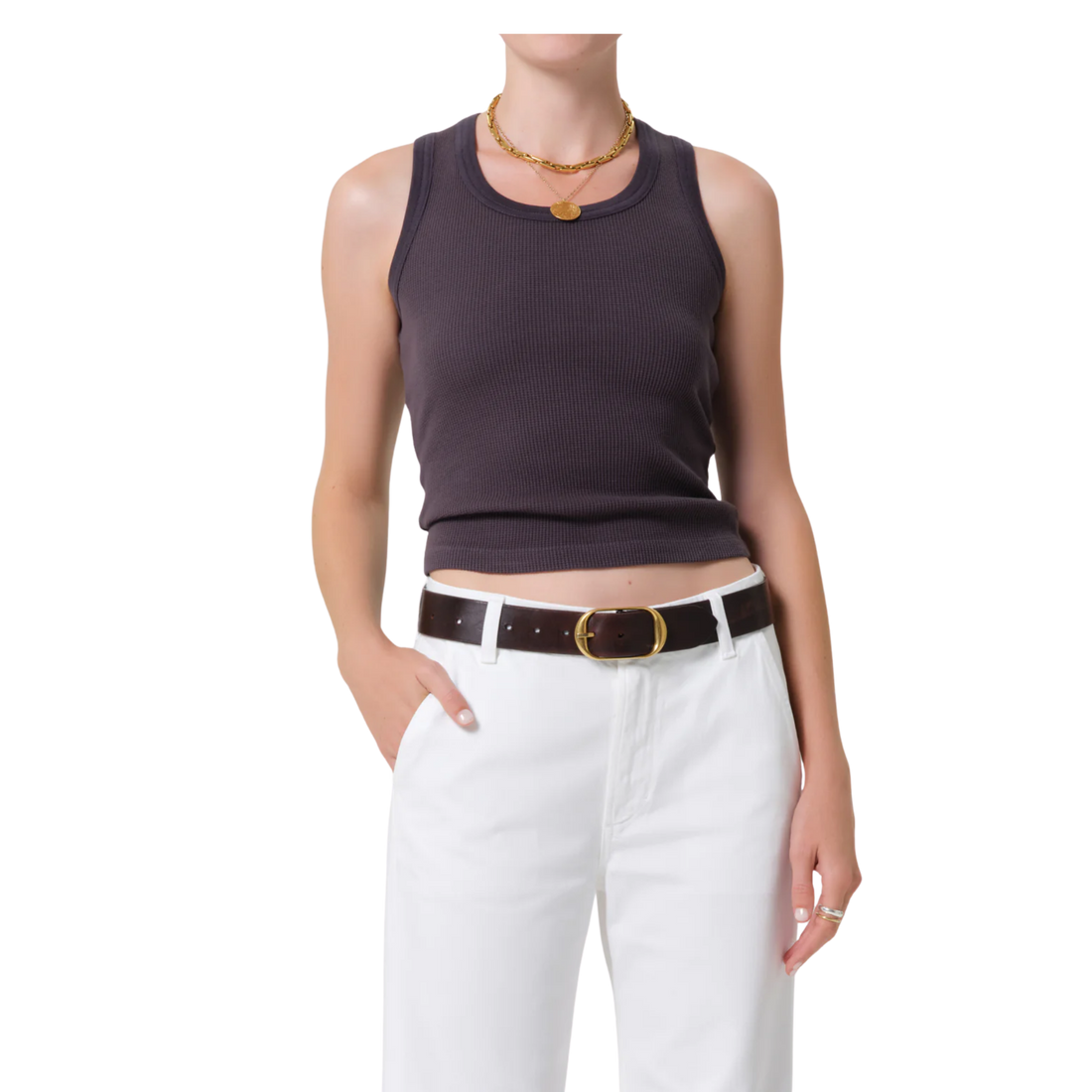 Inez Waffle Tank