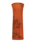Monkey Dance Silk Midi Dress