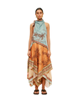 Alberta Scarf Midi Dress