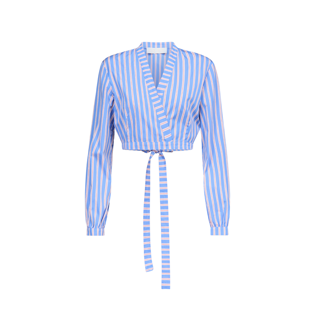 Terry Poplin Stripes Top