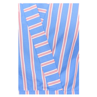 Terry Poplin Stripes Top