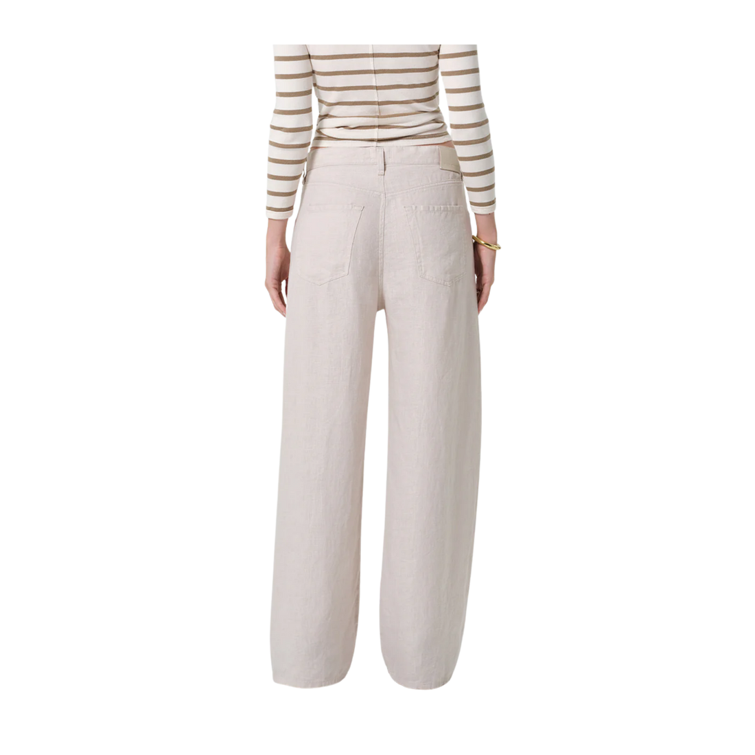 Brynn Drawstring Linen Trouser
