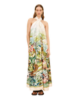 Jungle Boogie Silk Halter Dress