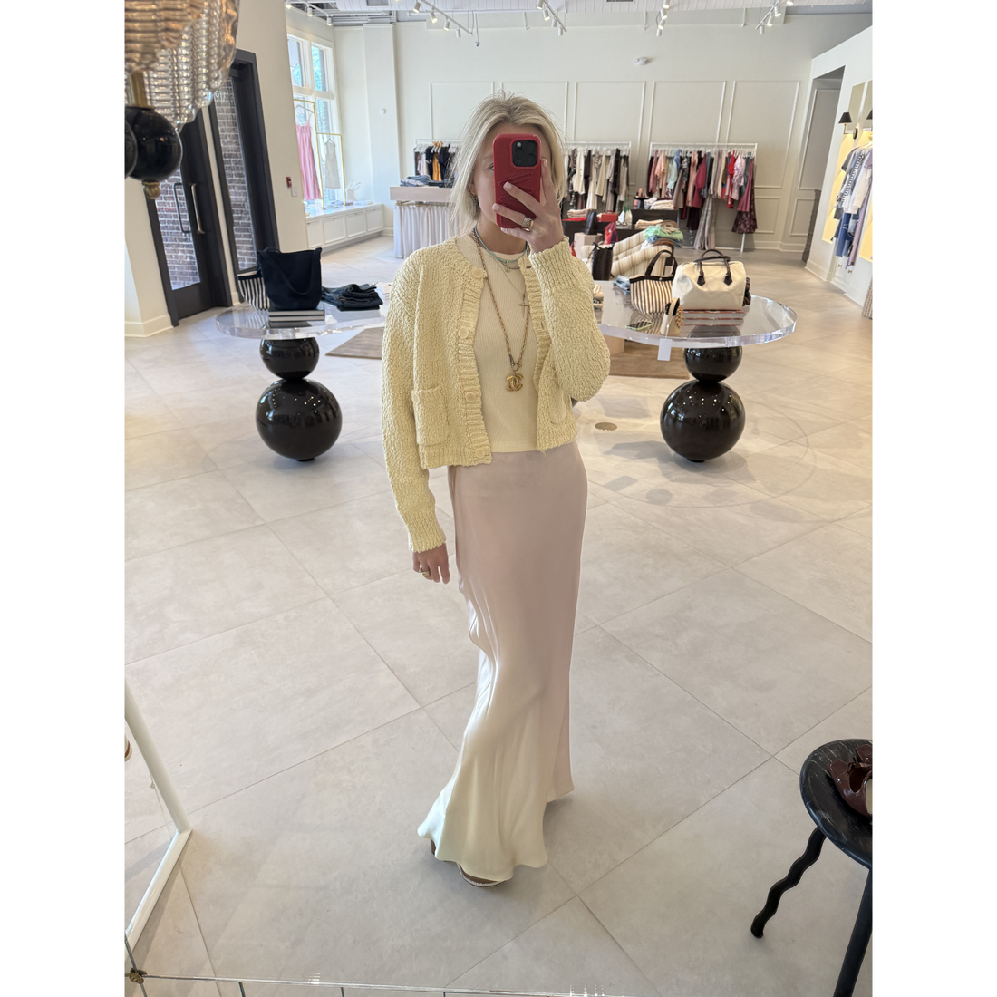 Grace B Ombré Maxi Skirt