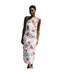 Curved Hem Midi Dress