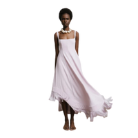 Emine Fringe Hem Dress