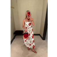 Curved Hem Midi Dress