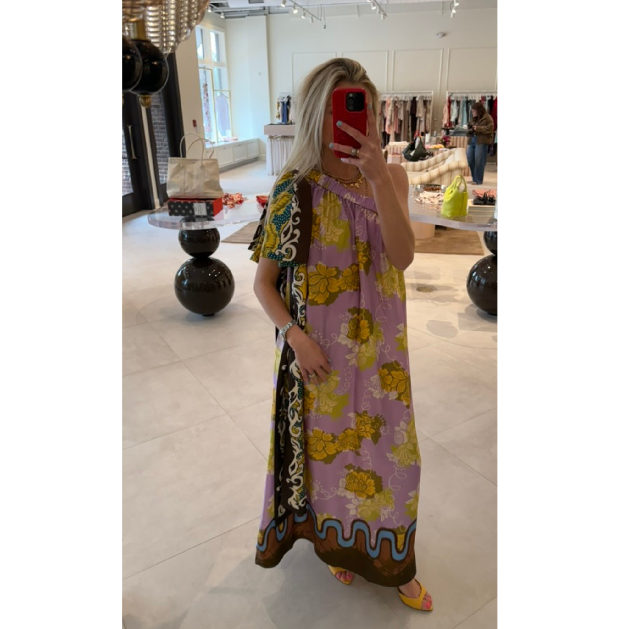 Arnie Silk Midi Dress