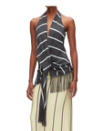 Fringe Halter Top