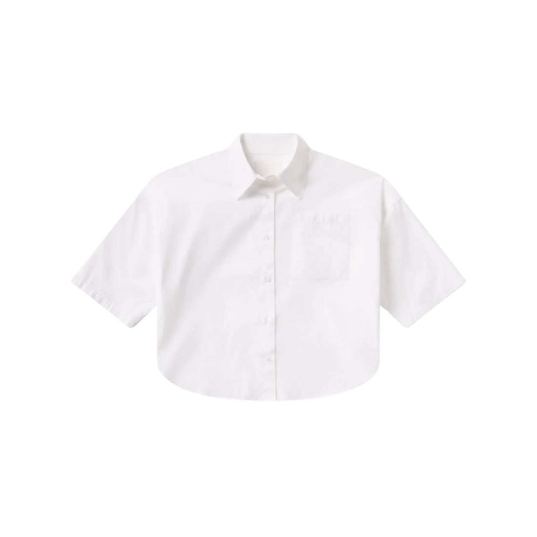 Frances Cropped Button Down