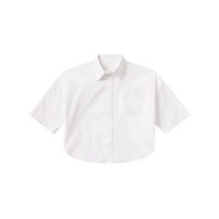 Frances Cropped Button Down