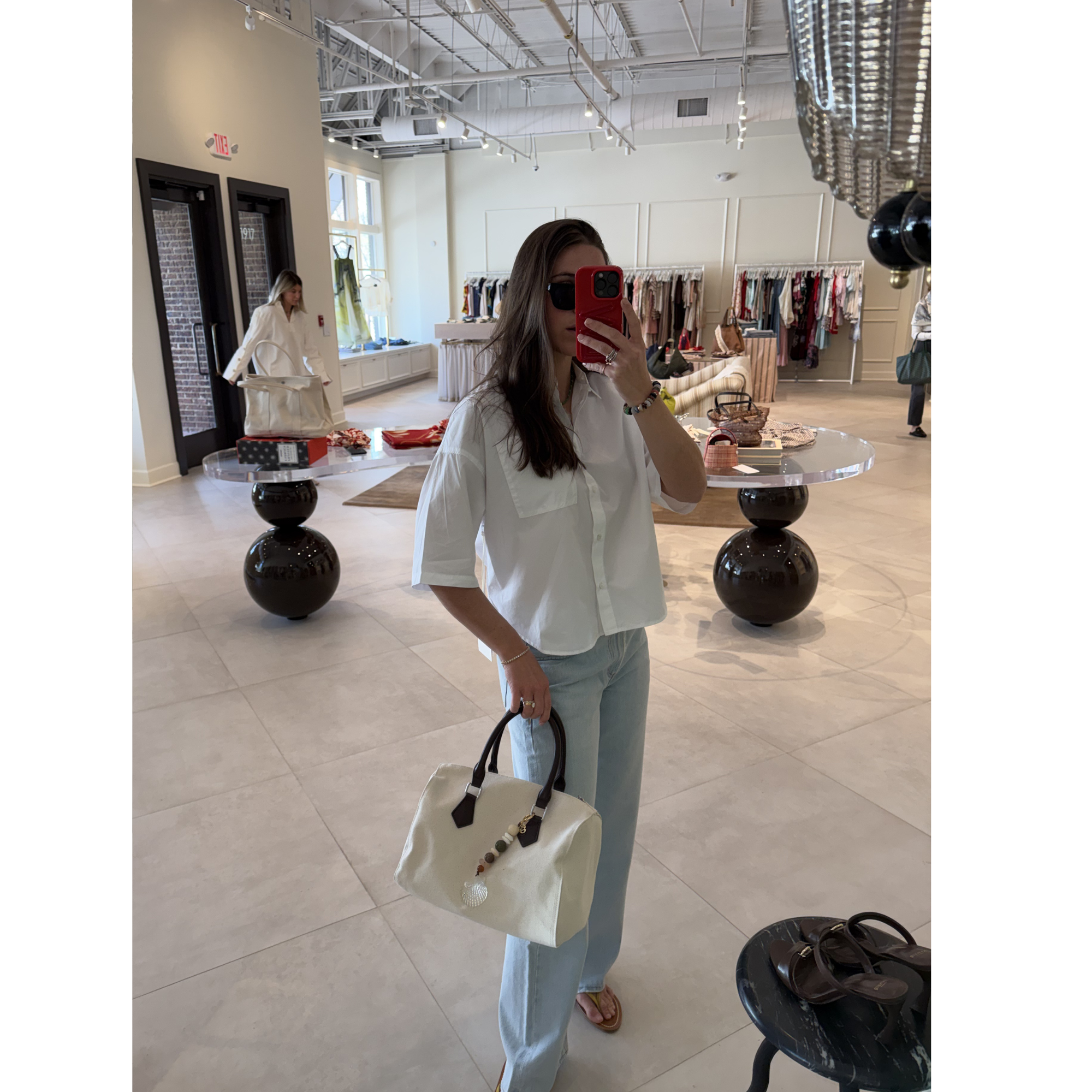 Frances Cropped Button Down