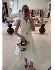 Sleeveless Belted Utility Dress