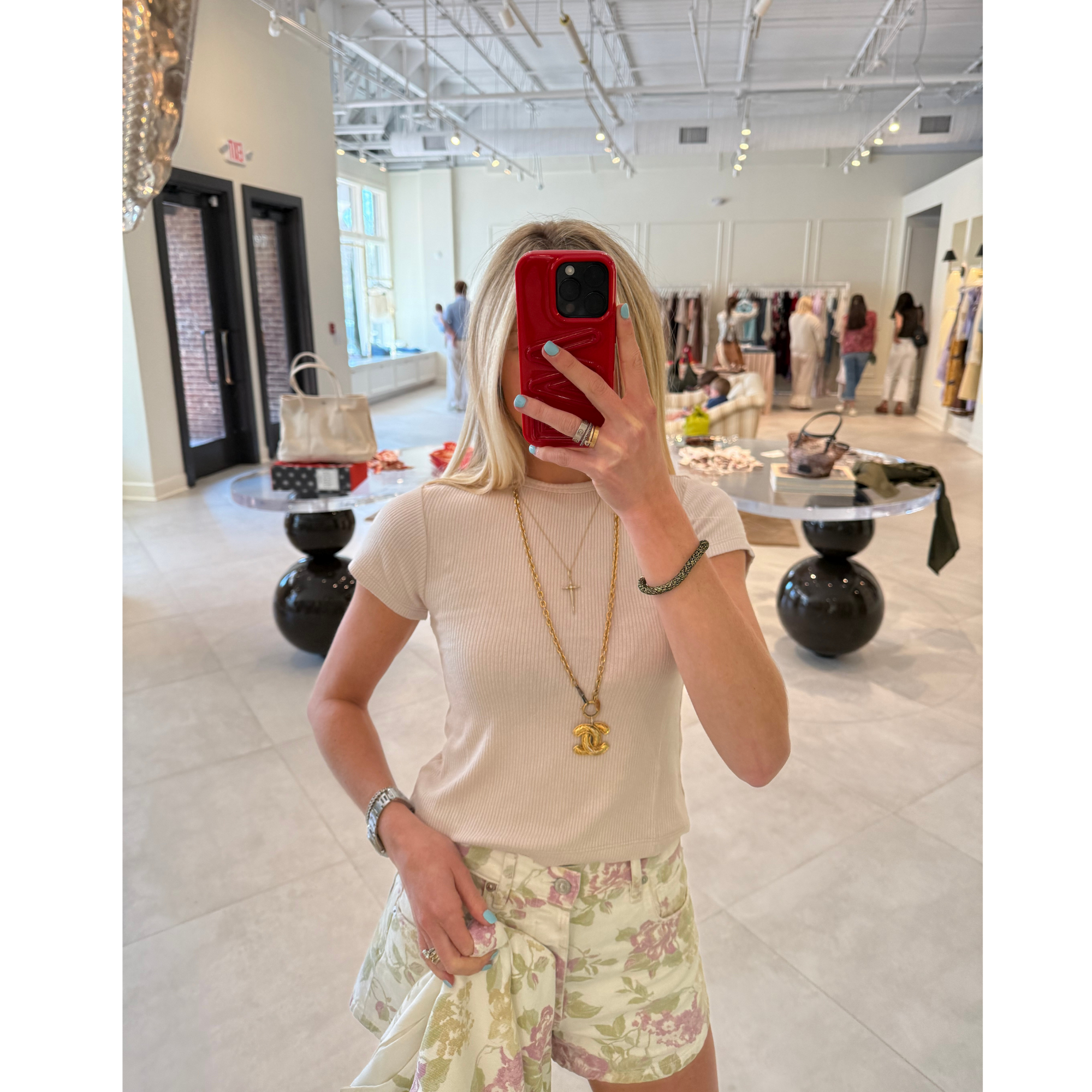 Yael Cropped Baby Tee