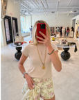 Yael Cropped Baby Tee