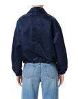 Bubble Hem Bomber Jacket