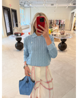 Cableknit Collar Sweater