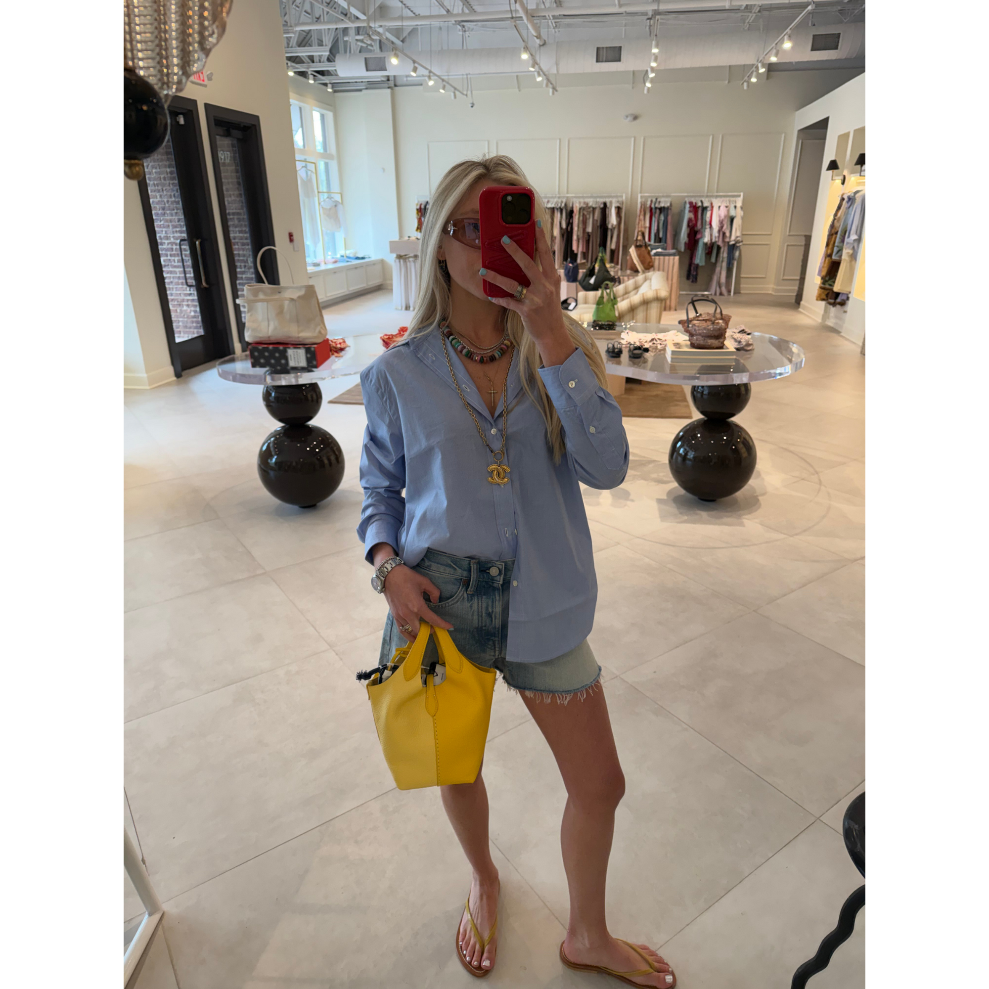 Oversized Button Down