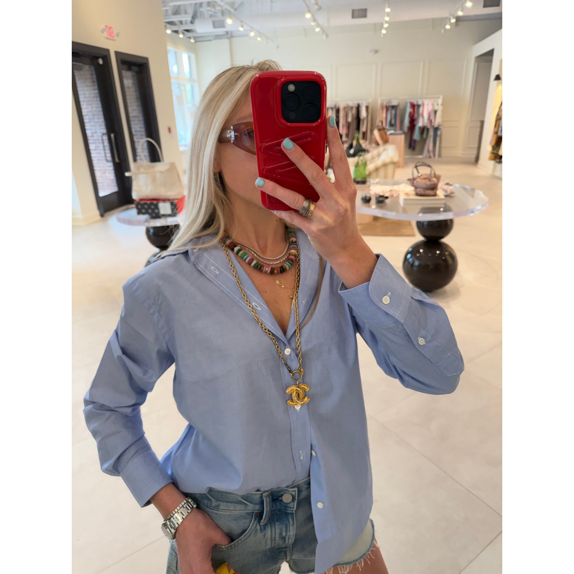 Oversized Button Down