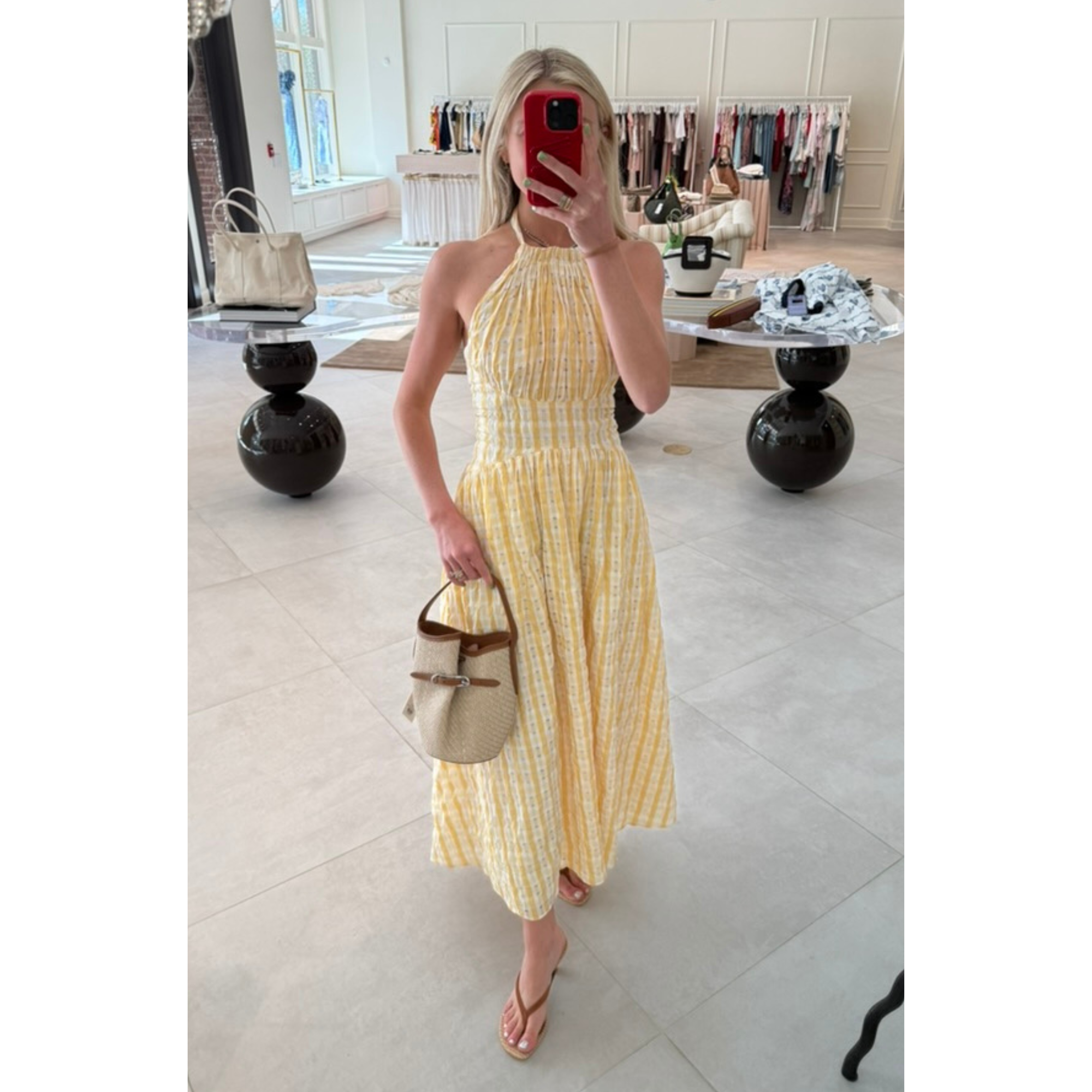Halter in the Name of Love Dress
