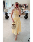 Halter in the Name of Love Dress