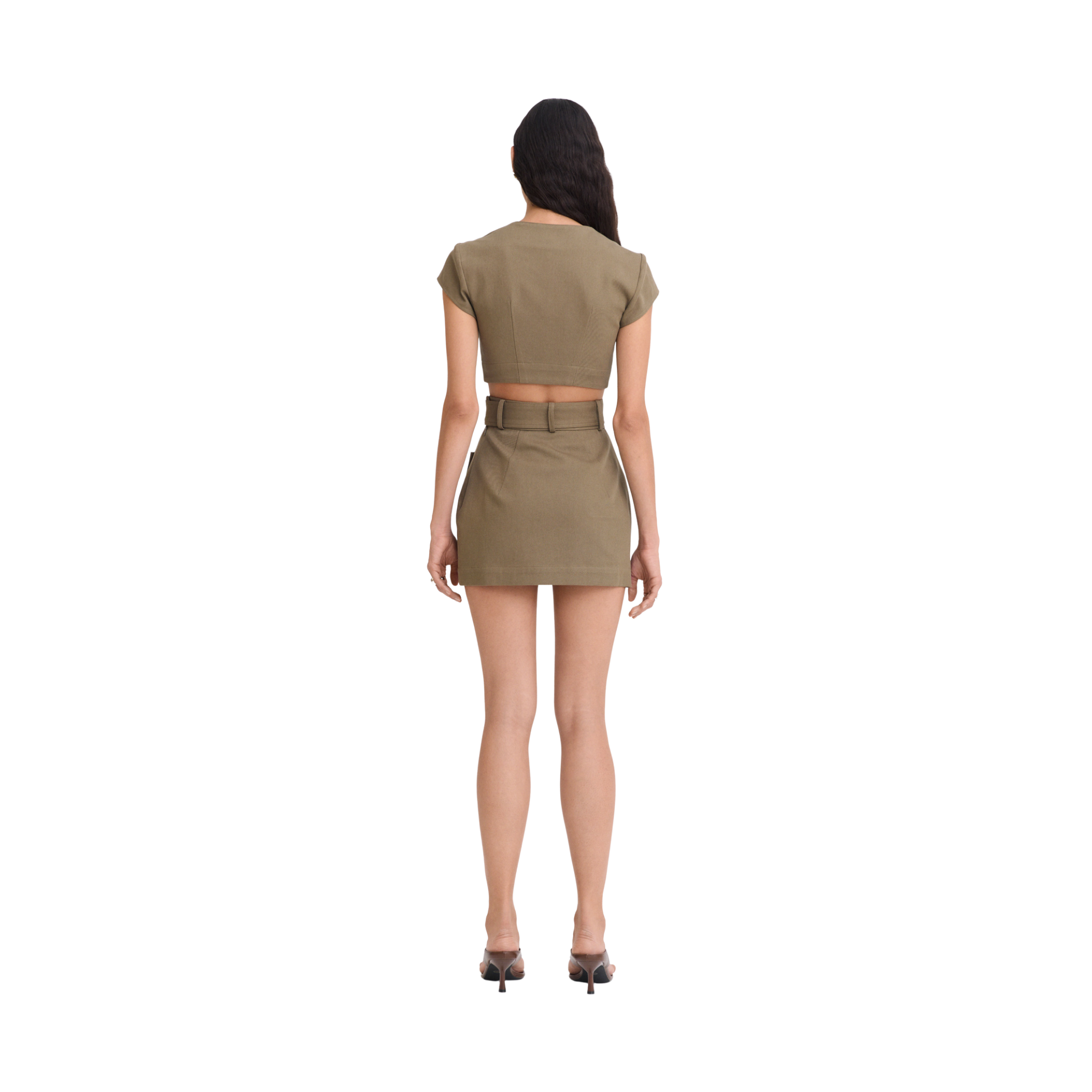 Belted Mini Skirt – Le Weekend Studio