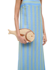 Pesce Raffia Clutch