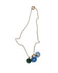 Three Donut Necklace