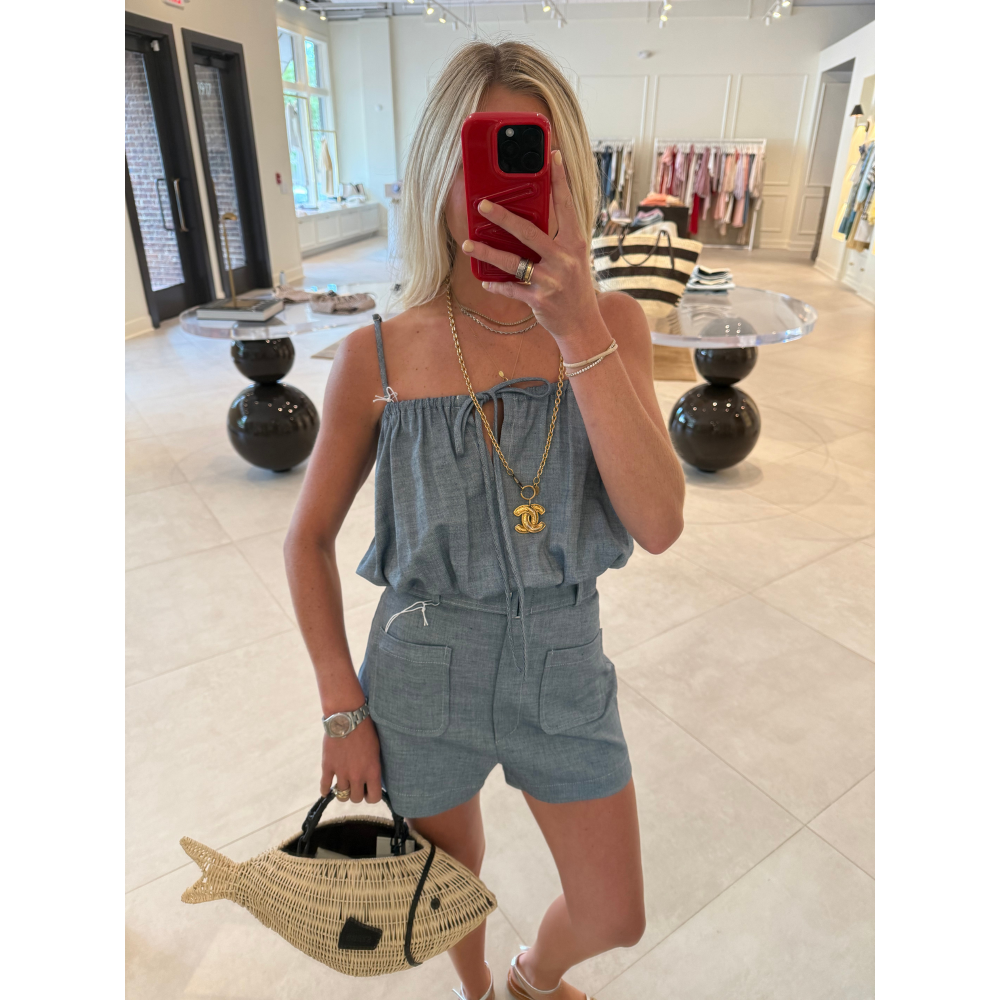 Cleo Fish Tote