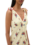 Wallpaper Floral Print Dress