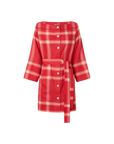 Vintage Check Tunic Dress
