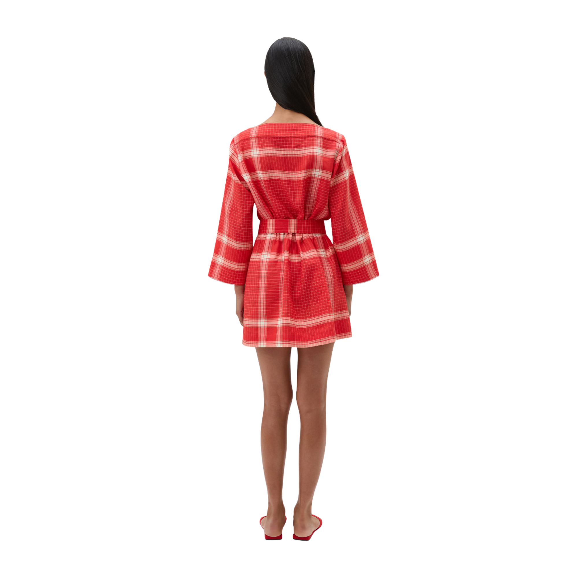 Vintage Check Tunic Dress