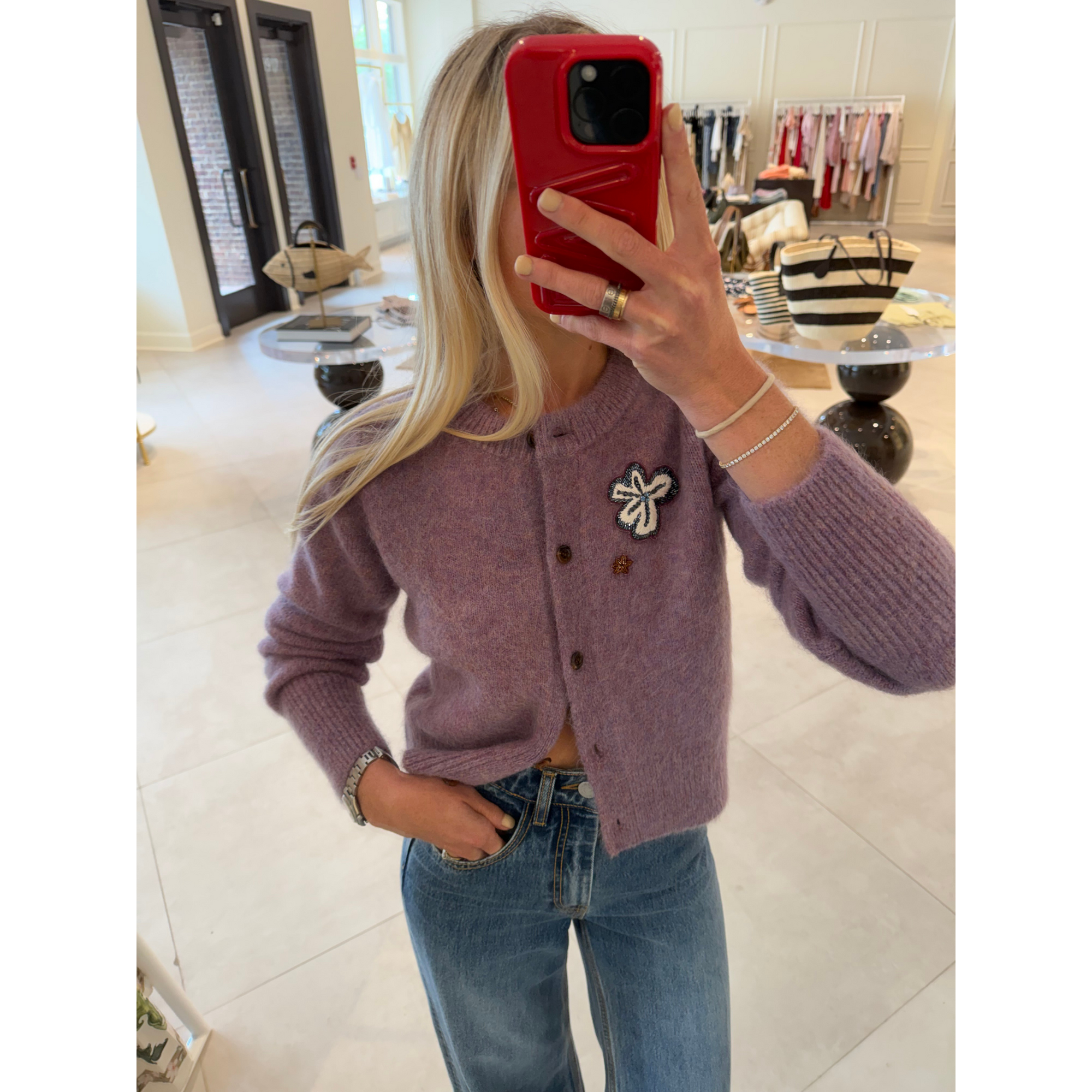 Reggie Cropped Cardigan