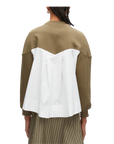 French Terry Combo Sweatshirt