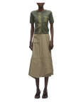 Short Sleeve Button Up Top
