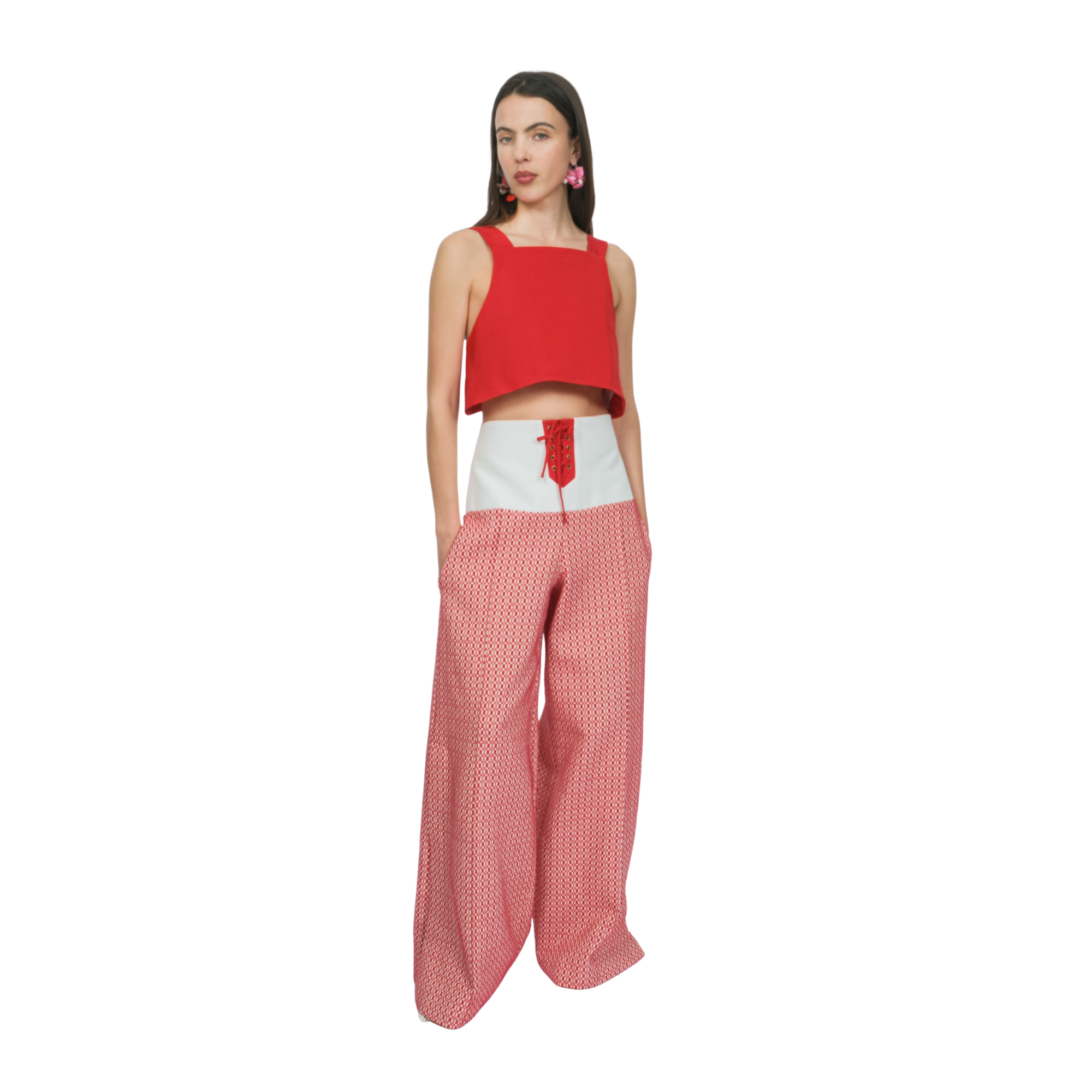 Front and Center Lace Up Pant